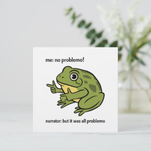 Mij Geen Probleem Verteller Maar Het Was Allemaal  Kaart