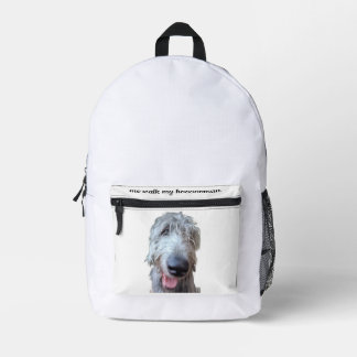 Mij Mijn Hoooooman Ierse Wolfshond Rugzak