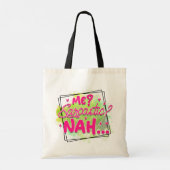 Mij sarcastisch? Schoudertas Tote Bag (Achterkant)