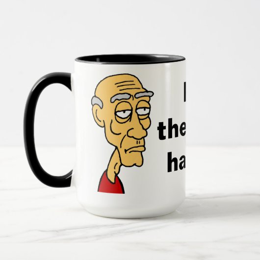 Mij werd verteld... mok (Links)