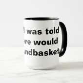 Mij werd verteld... mok (Voorkant rechts)