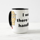 Mij werd verteld... mok (Voorkant links)