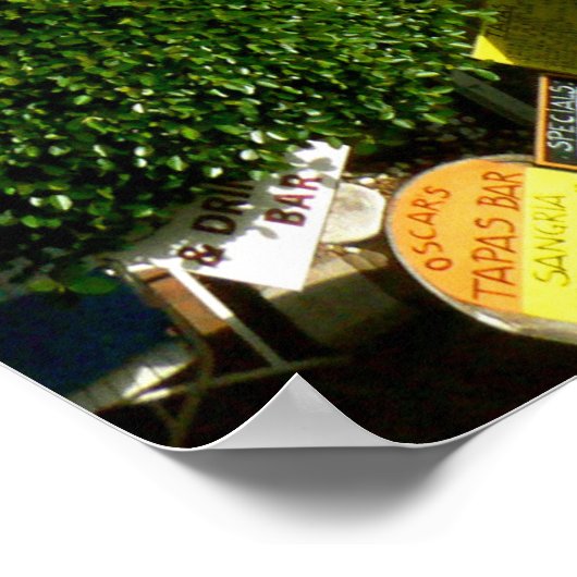 Mijas, Costa del Sol, Spanje Poster (Hoek)