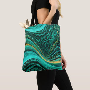 "Mijas" Lagen van saffier en zonneschijn Tote Bag