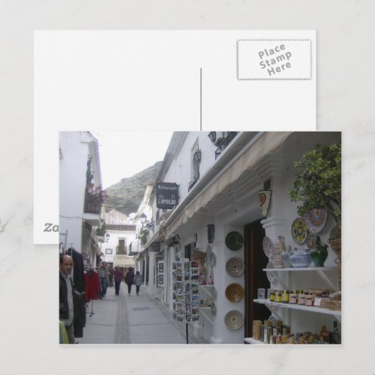 Mijas Pueblo, Spanje Briefkaart (Voorkant / Achterkant)