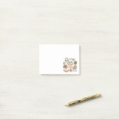 Mijd Mensen Club Gezellige Introvert Vibes Post-it® Notes (Op bureau)
