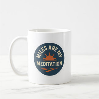 Mijlen Zijn Mijn Meditatie – Hardloopkoffiekop Koffiemok