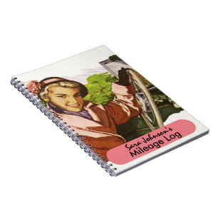 Mijllogboek voor rotatiesnelheid voor notebooks notitieboek