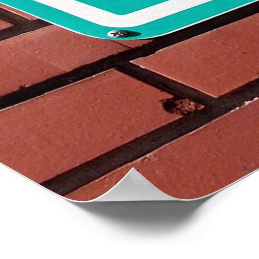 mijlmarkering poster (Hoek)