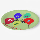 Mijlpaal 30e verjaardag van de ballonnen van de Bi Papieren Bordje (Gekanteld)