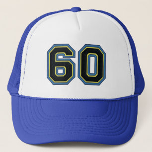 Mijlpaal 60e verjaardag trucker pet