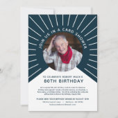 Mijlpaal 80e Verjaardag Fotokaart Douche Kaart (Voorkant)