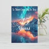 Mijlpaal aanpassen - om je eigen zelf waar te zijn kaart (Staand voorkant)