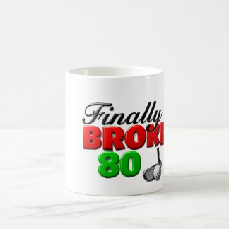 Mijlpaal golfscore voor golfers koffiemok