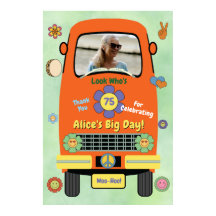 Mijlpaal Groovy Hippie Verjaardagsfeestje