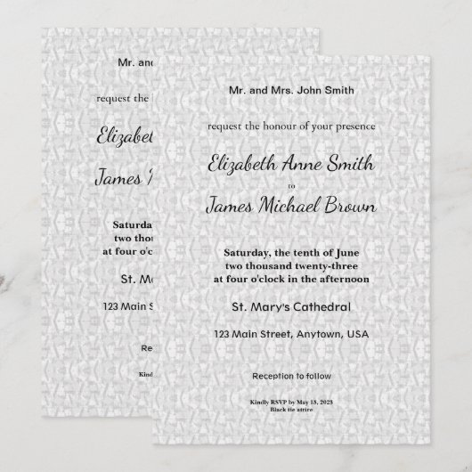  mijlpaal Kaarten (Voorkant / Achterkant)