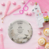  mijlpaal Kaarten Papieren Bordje (Feest)