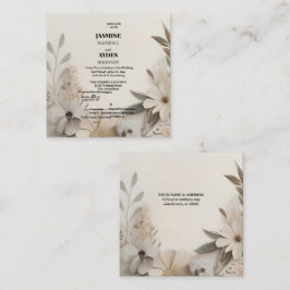  mijlpaal Kaarten Vierkante Visitekaartje