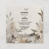  mijlpaal Kaarten Vierkante Visitekaartje (Voorkant)