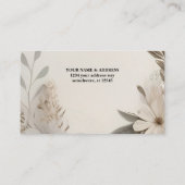  mijlpaal Kaarten Visitekaartje (Achterkant)