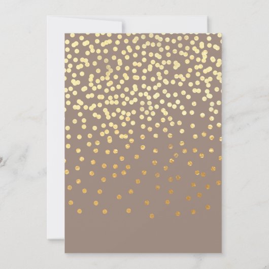 Mijlpaal mousserende wijn goud blauw glitter elke kaart (Achterkant)