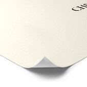 Mijlpaal ons liefdesverhaal huwelijksdatum Poster (Hoek)