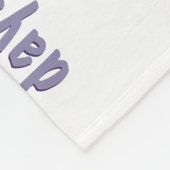 Mijlpaal Paci Time Baby Fleece Deken (Hoek)