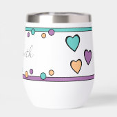 Mijlpaal verjaardag 30e naam sinaasappel groen (Achterkant)