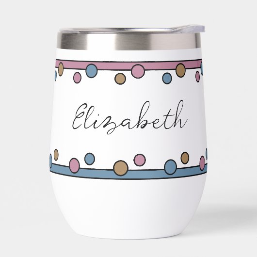 Mijlpaal verjaardag 40e naam bruin blauw (Links)