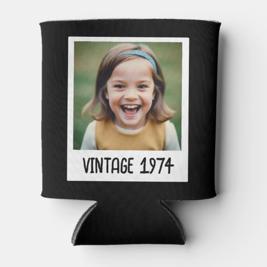  mijlpaal Verjaardag Foto Keepsake Blikjeskoeler (Voorkant)