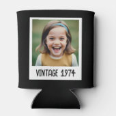  mijlpaal Verjaardag Foto Keepsake Blikjeskoeler (Achterkant)