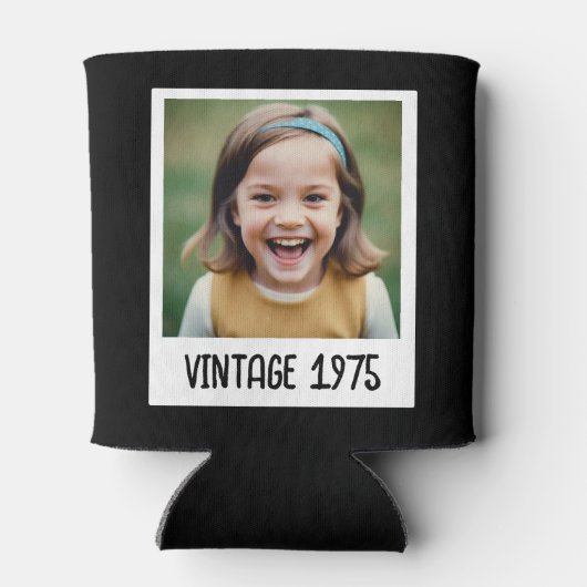  mijlpaal Verjaardag Foto Keepsake Blikjeskoeler (Achterkant)