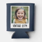  mijlpaal Verjaardag Foto Keepsake Blikjeskoeler (Voorkant)