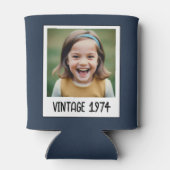  mijlpaal Verjaardag Foto Keepsake Blikjeskoeler (Achterkant)