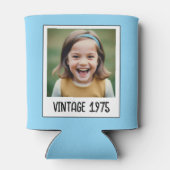  mijlpaal Verjaardag Foto Keepsake Blikjeskoeler (Achterkant)