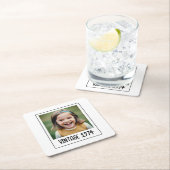  mijlpaal Verjaardag Foto Keepsake Kartonnen Onderzetters (Insitu)