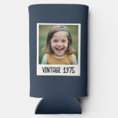  mijlpaal Verjaardag Foto Keepsake Seltzer Blikjeskoeler (Achterkant)