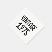 mijlpaal verjaardag Keepsake Servet (Hoek)