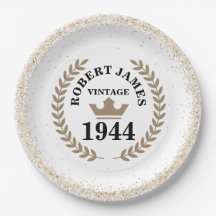 Mijlpaal Verjaardag voor elke leeftijdPapieren bor