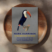 Mijlpaal Verjaardagsvogel Uitnodiging