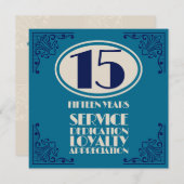 Mijlpaal voor herkenning van werknemers (Voorkant / Achterkant)