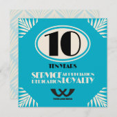 Mijlpaal voor herkenning van werknemers (Voorkant / Achterkant)