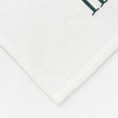 Mijlpaal waterverf tracker, groen fleece deken (Hoek)