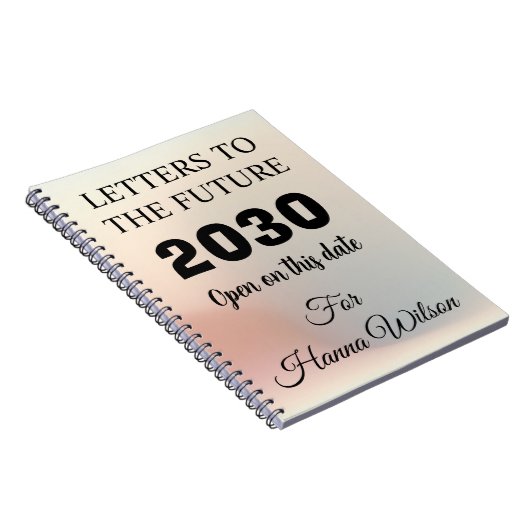 Mijlpalen Herinneringsdagboeken,Brieven aan de Toe Notitieboek (Rechterzijde)