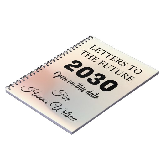 Mijlpalen Herinneringsdagboeken,Brieven aan de Toe Notitieboek (Linkerzijde)