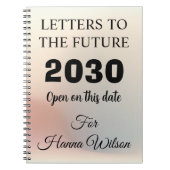 Mijlpalen Herinneringsdagboeken,Brieven aan de Toe Notitieboek (Voorkant)