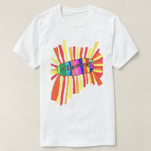 Mijlpalen T-shirt (Design voorkant)