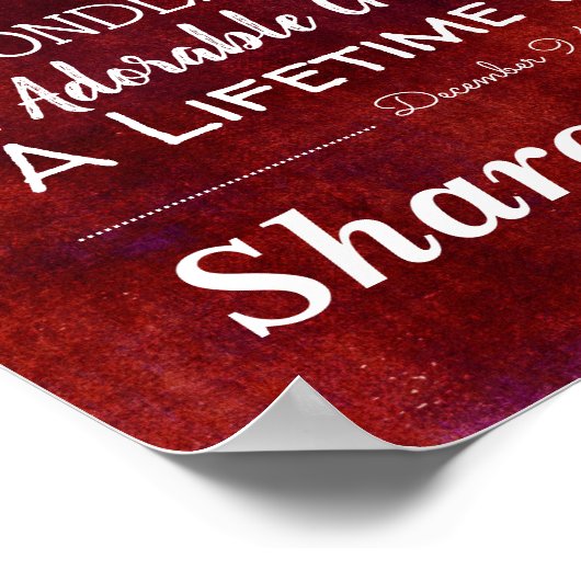 Mijlpalen van het Jubileum van het Gepersonaliseer Poster (Hoek)