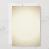 Mijlsteen Birthday BBQ Celebration Invitation Kaart (Achterkant)