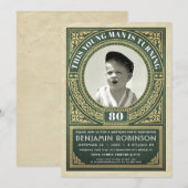  Mijlsteen Dag Uitnodigingen Uw Foto (Voorkant / Achterkant)